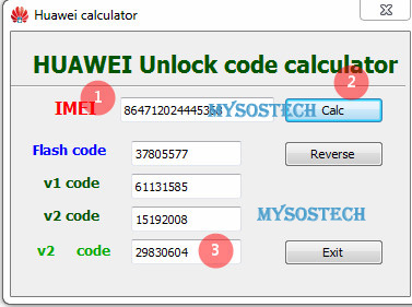 Telecharger Huawei New Algo Code Calculator V3